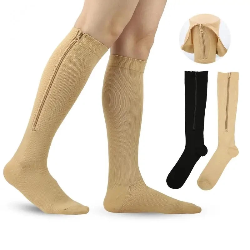 Homestly Zipper Compression Socks